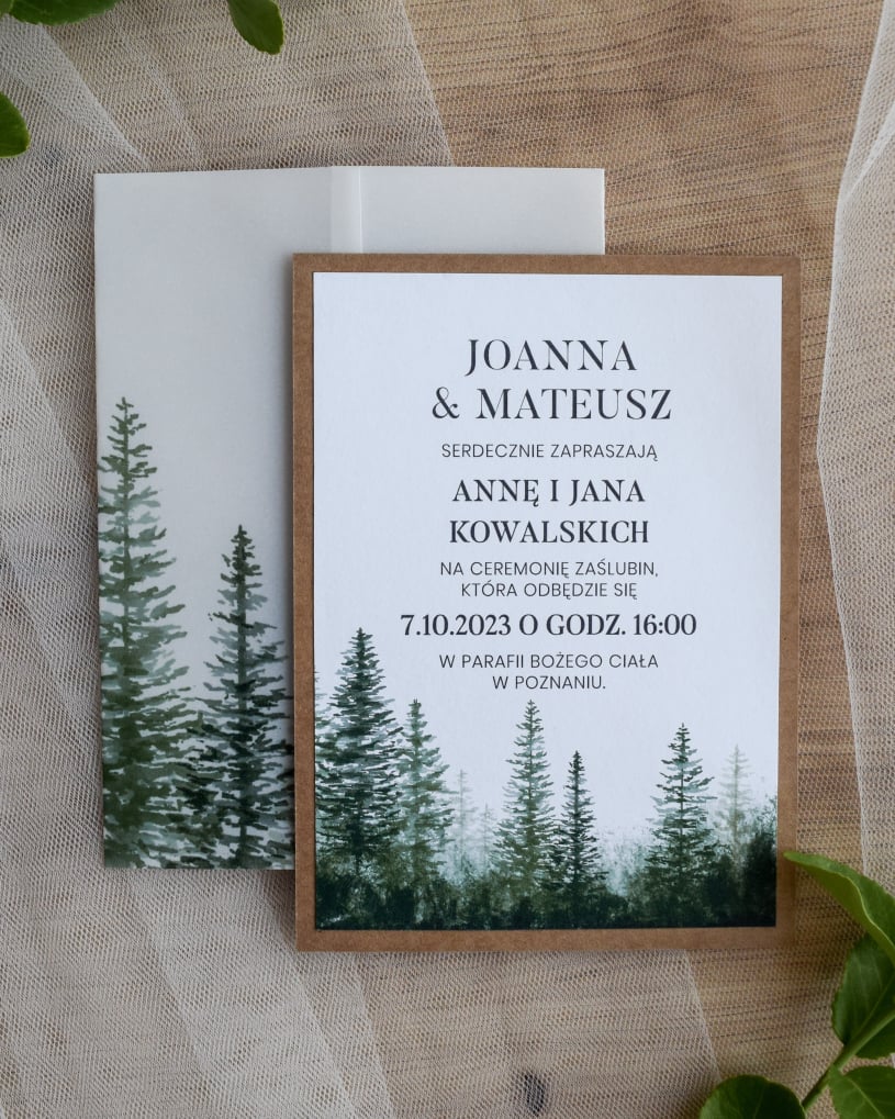 Zaproszenie_Las